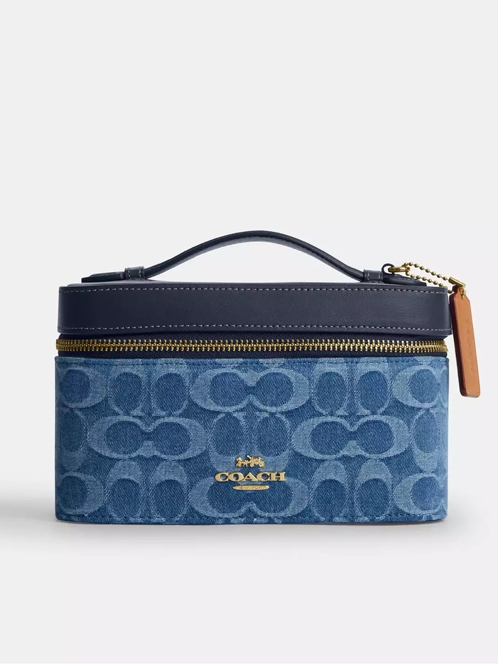 SOLD on Ⓜ️ Coach Denim Cosmetic Case